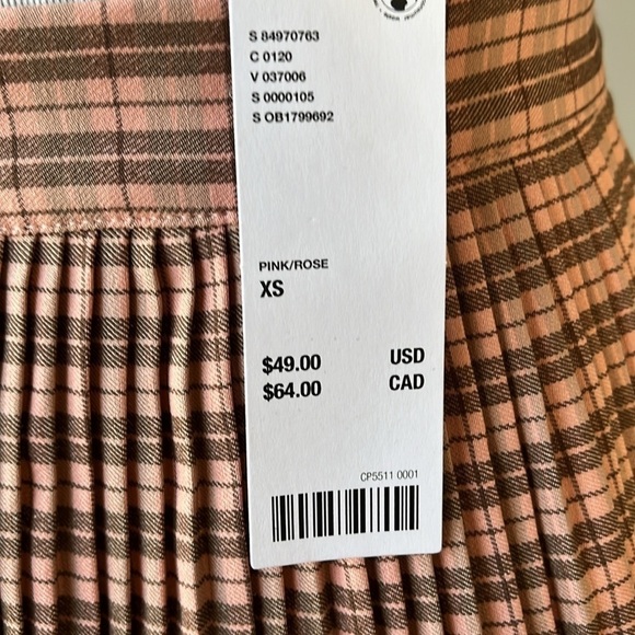 NWT urban outfitters pleated skirt - Picture 3 of 3